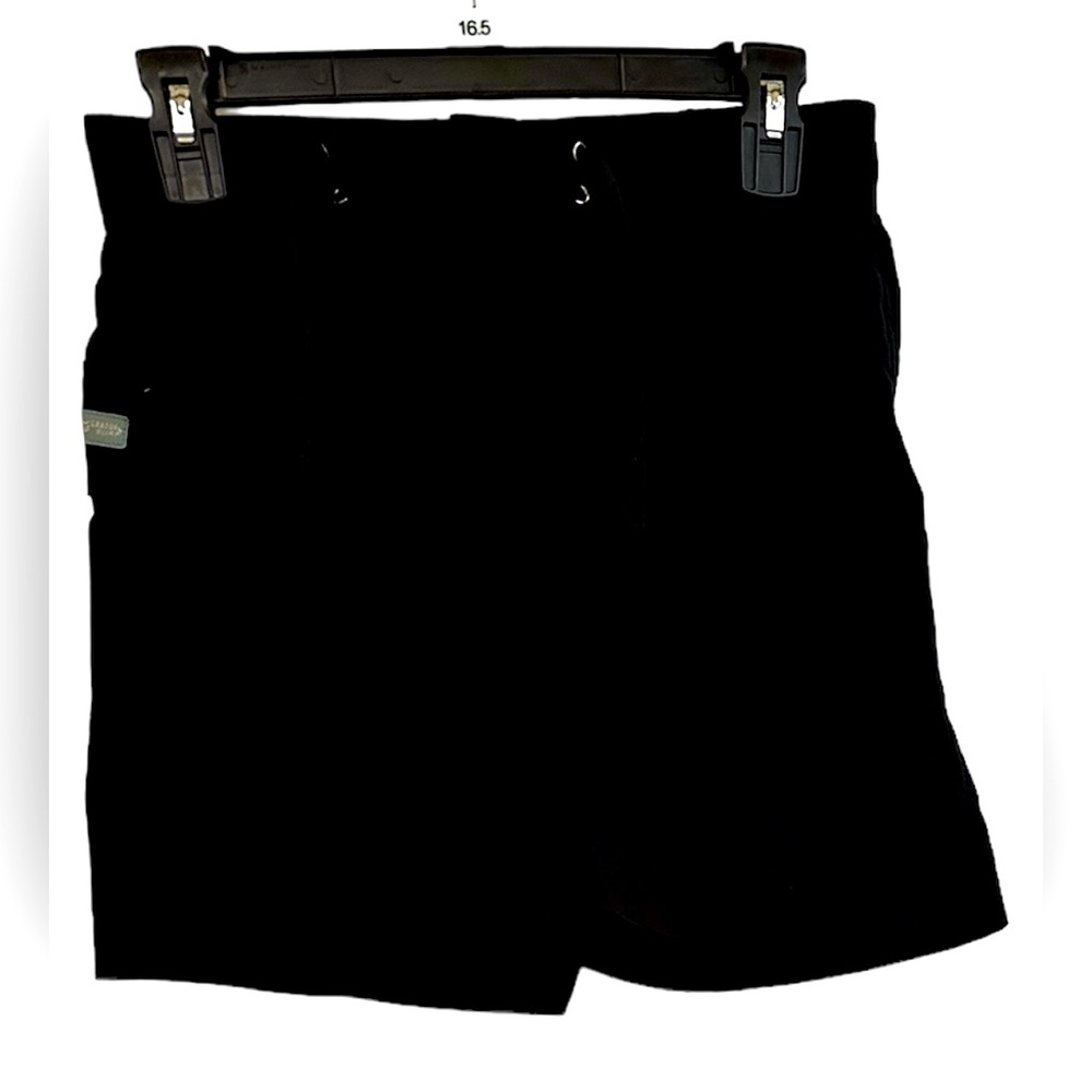 Gradual surf black mesh lined quick dry swim trunks men S